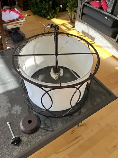 Ceiling Light Fixture 22” round x 12” high