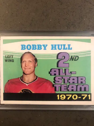 1971-72 O-Pee-Chee Bobby Hull 2nd All-Star Team #261 $50.00 Please check out my other listings