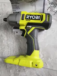New 1/2" Ryobi Impact Wrench PCL265 18V Bare Tool Box 375 ft/lbs