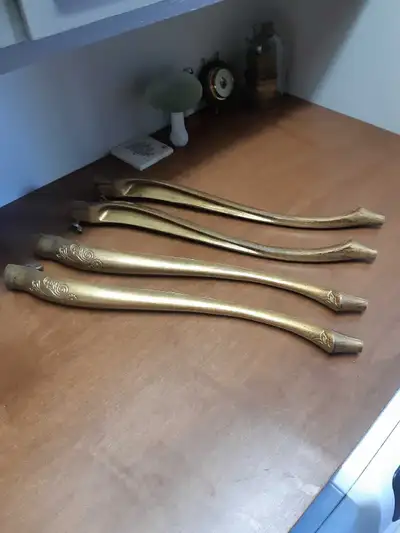 Set of 4 vintage Italian florentine nesting table legs, View more
