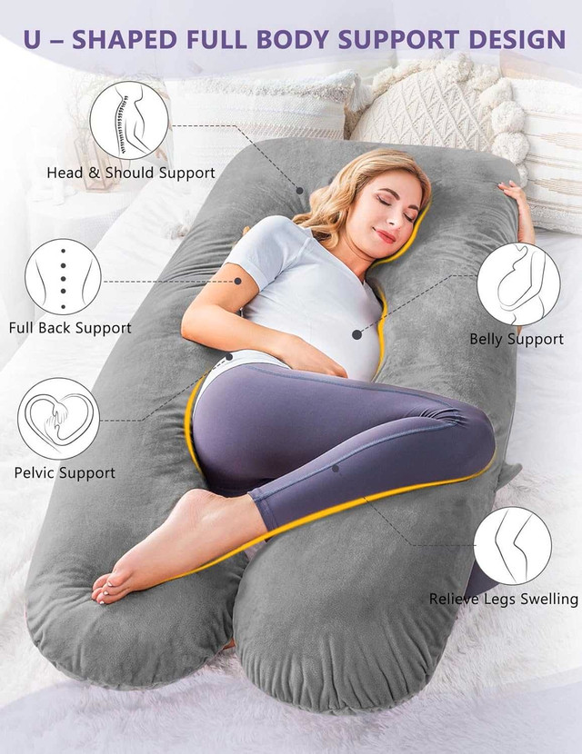 Meiz Unique U-Shaped Pregnancy Pillow - Full Body  in Women's - Maternity in Oshawa / Durham Region