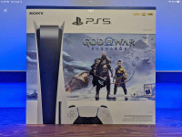 BRAND NEW PS5 GOD OF WAR BUNDLE- DISC. SEALED/RECEIPT