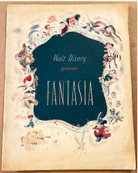 Vintage 1940 Fantasia Movie Program