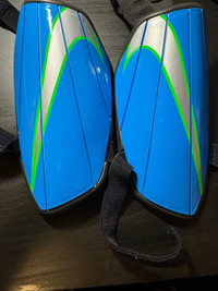 Shin Guards Nike Charge Blue pour soccer