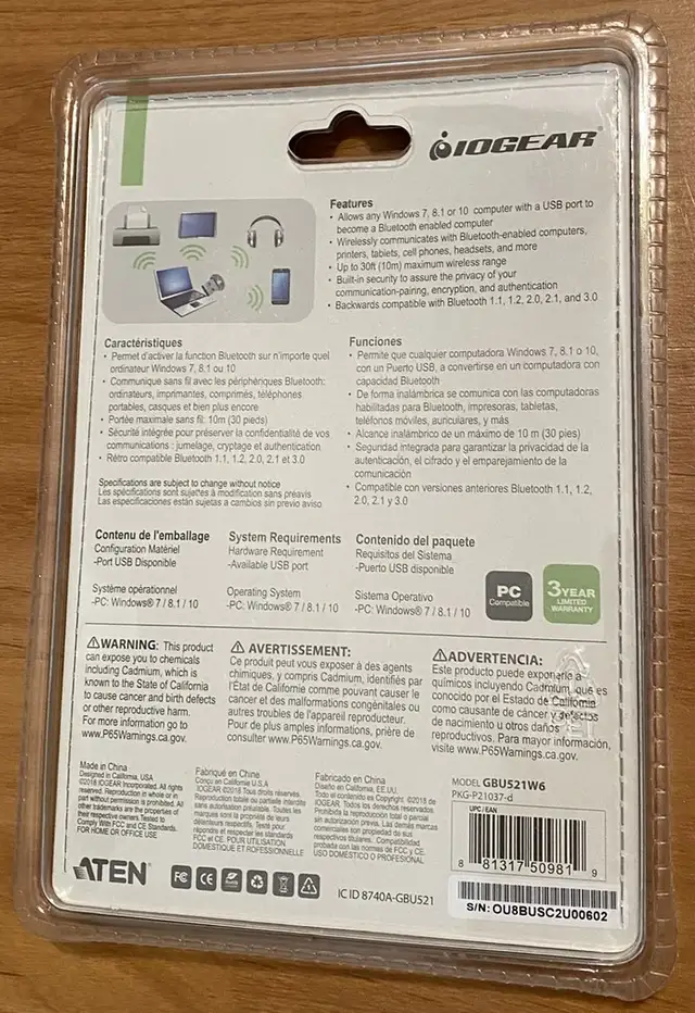 Bluetooth USB - New64840217838465124