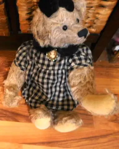 17" THEODORA RETRO ASHTON DRAKE HUMPBACK DESIGNER BEAR, CAMEO, View more