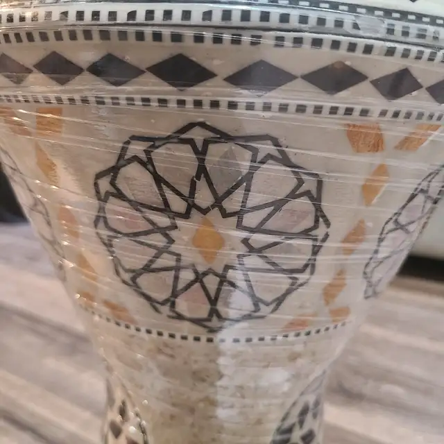 Egyptian Mother of Pearl Darbuka/Tabla in Drums & Percussion in Oshawa / Durham Region - Image 4