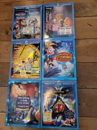 Lot of 6 Disney Blu Rays for $50