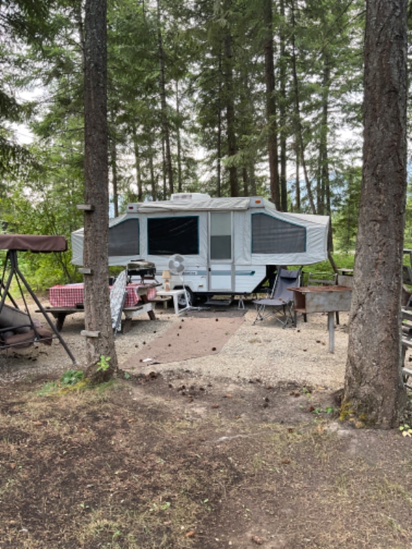 1994 palomino tent trailer with all new canvas windows Travel
