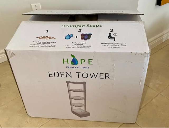 Indoor Hydroponics Garden - 4 Tier Eden Tower by Hope Innovation in Other in Calgary - Image 5