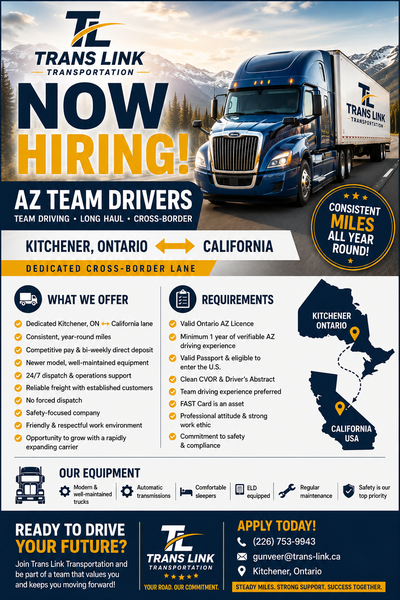Hirring AZ drivers., View more