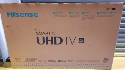 55" Hisense 4K UHD Smart TV - Model 55H7709 (New in-box), View more