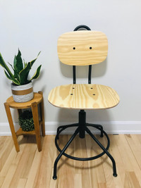  ChAise IKEA Neuve KULLABERG Swivel chair, pine, 58x58x94 cm 