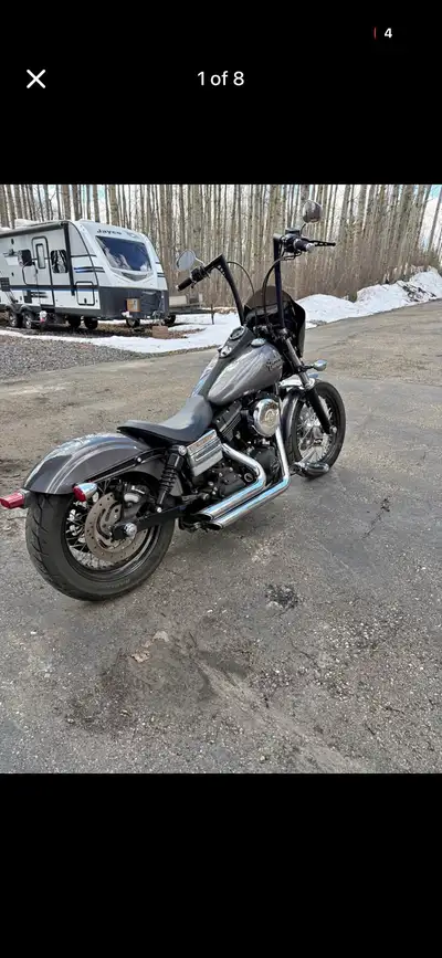 Selling or trading my 2014 street Bob 103ci 17,000km Stage 2 screaming eagle kit SE255 cams Cnc port...