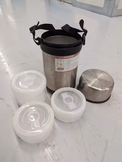 Stainless steel thermos for sale. Can be used for food or liquids. From the manufacturer: Double wal...