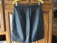 jupes noires en cuir souple Donna Karan gr.11
