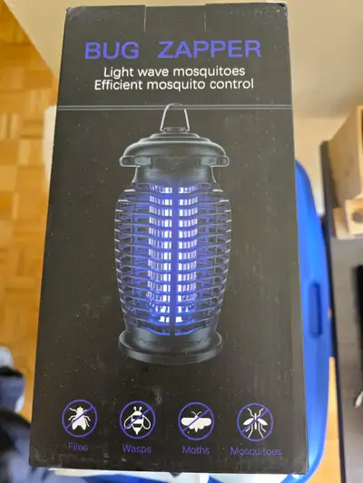 Bug Zapper Electric Mosquito Zapper with Metal Housing, View more