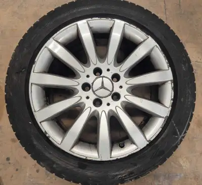 Please note my ratings... Selling a set of OEM Mercedes Benz winter alloy wheel and tires in used co...