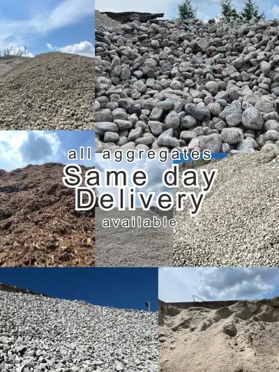 Aggregates - Same Day Delivery, View more