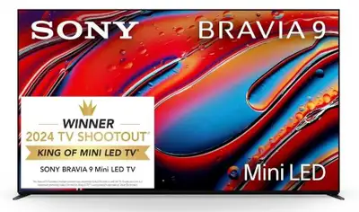 Sony 85 Inch Mini LED QLED 4K Ultra HD TV BRAVIA 9 Smart Google, View more