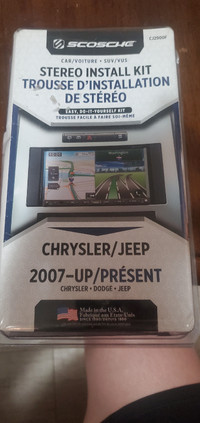 Stereo install kit Chrysler/jeep