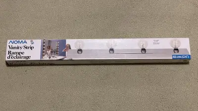 Noma 24” Chrome Light Fixture, View more