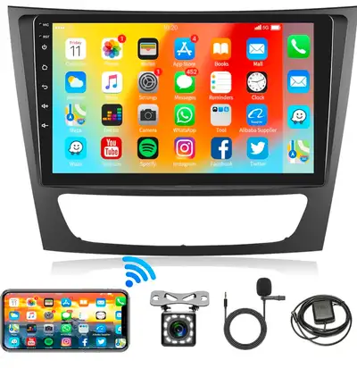 Android Car Stereo for Mercedes Benz E Class W211 E320 E500 E350 CLS W219 E200 2002-2010 with GPS Na...