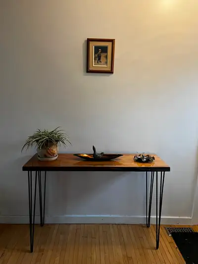 Live Edge Console Table, View more