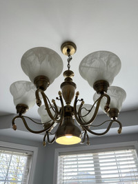 Chandelier / ceiling lamp (second lamp available in matching sty