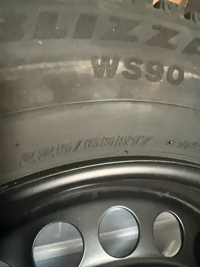 I am selling 4 Bridgestone Blizzak WS90 snow tires, sized at 225/65R17 102H. $200 each This tire is...
