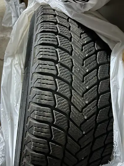 4 Michelin R17 winter tires used for 1 season. Great condition. On rims and mags included. First com...