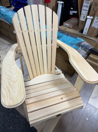 36" The Bear Chair White Pine Adirondack Chair Kit