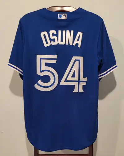 MAJESTIC ROBERTO OSUNA TORONTO BLUE JAYS ROAD JERSEY MEDIUM, View more