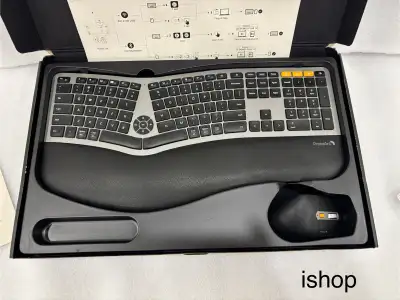 Brand New Ergonomic Wireless Keyboard Mouse, ProtoArc EKM01 Plus Full Size Ergo Bluetooth Keyboard M...