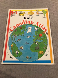 Book - Kids’ Canadian Atlas - Livre