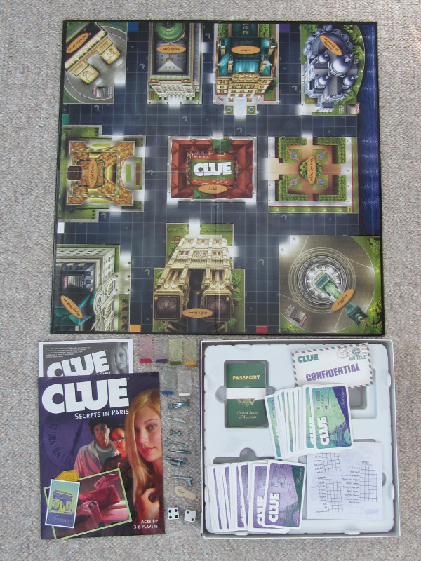 Clue Secrets In Paris Board Game - In "New" Condition in Toys & Games in London - Image 2