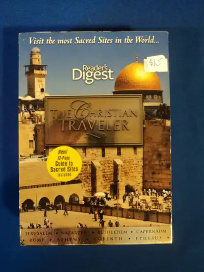 READER'S DIGEST THE CHRISTIAN TRAVELER DVD SERIES - STILL SEALED, View more