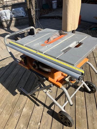 Rigid 10 inch Folding Table Saw, View more