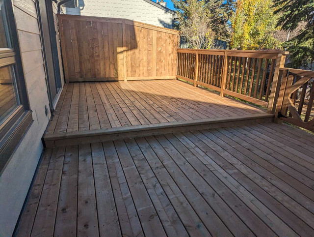 Composite, Pressure Treated and Cedar Decks . in Fence, Deck, Railing & Siding in Calgary - Image 2