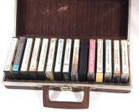 Case of 12 Country Music Cassettes (Case Included)