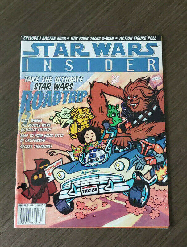 STAR WARS INSIDER #48 Take the Ultimate Star Wars Road Trip 2000 dans Art et objets de collection  à Longueuil/Rive Sud - Image 2