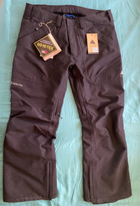 Burton snow pants Gore-tex, mens XL black