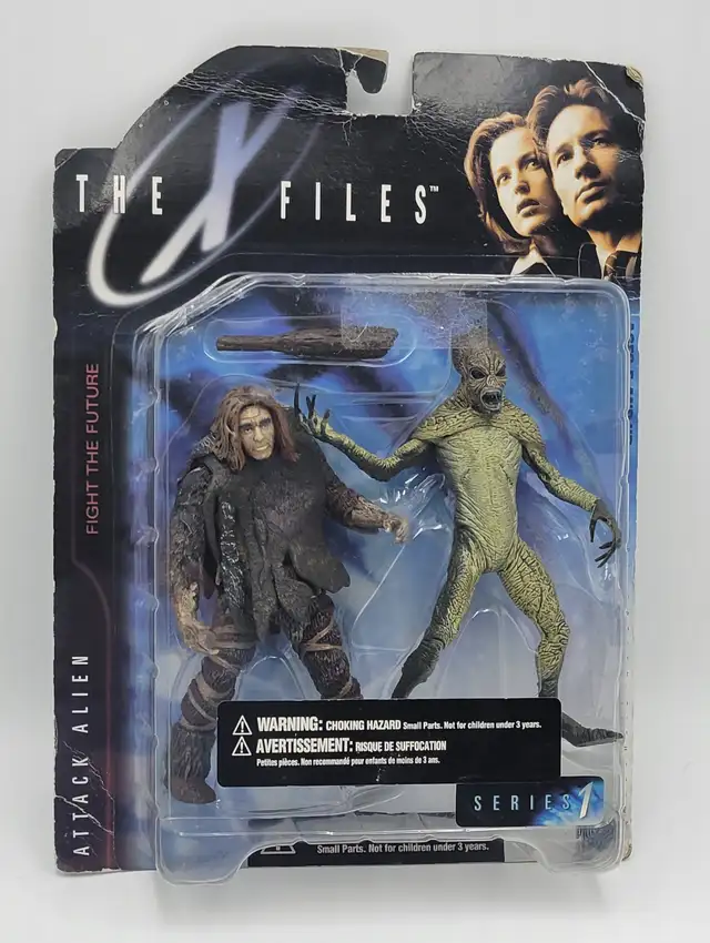 McFarlane Toys The X Files Series 1 Attack Alien Action Figure