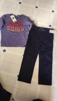 Kids Pants and Top size 5T and 5R both for $5