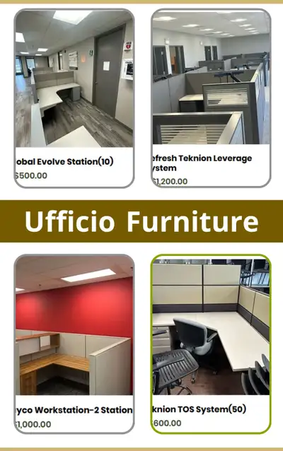 Ufficio Furniture-Your Office Furniture Solution! Our Address: 1215 Meyerside Drive, Unit 7 Mississa...