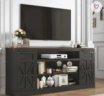 farmhouse tv stand, View more
