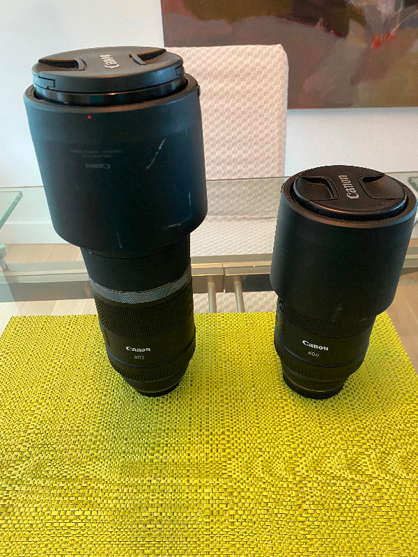 Deux objectifs ( 800 et 600) Canon RF.: 1 300 $ dans Appareils photo et caméras  à Gatineau