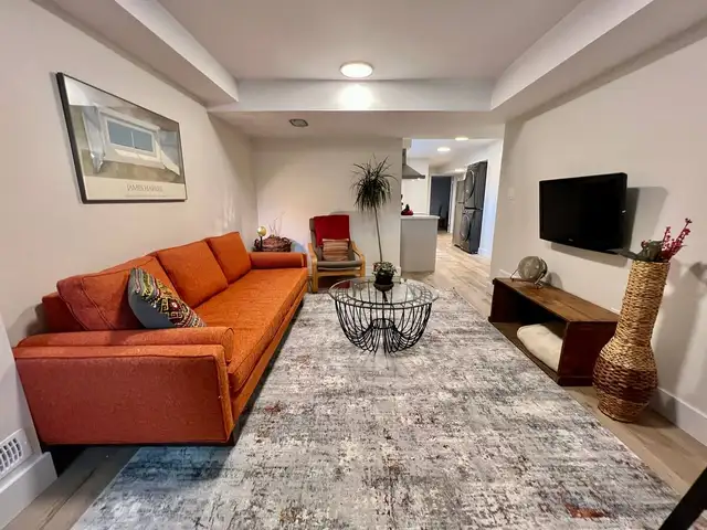 2 Bedroom Legal Basement Apartment for Rent – Downtown Guelph