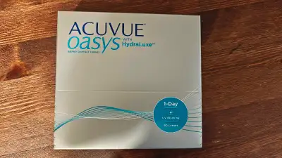 Have several boxes. Didn't use them as much as I thought I would, prefer glasses after all. Pick up...