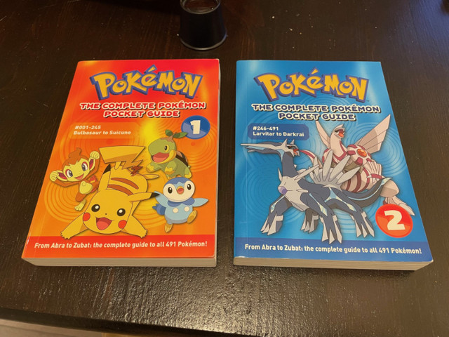 Pokémon The Complete Pokemon Pocket Guide Vol. 1 and 2 Set in Children & Young Adult in Oakville / Halton Region